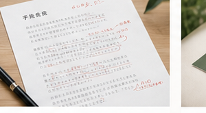 日本語リライトの制作事例